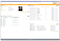 PubliAtis homepage, a true editorial dashboard.