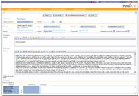 Input items through a powerful Rich Text Editor, similar to Word, or copy/paste from MS Office.